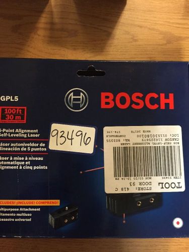 Bosch gpl5 5-point alignment laser for sale