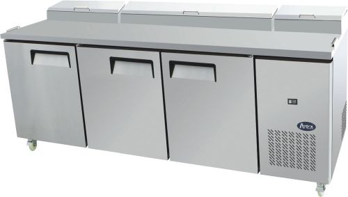 New 93&#034; atosa  8203 pizza prep table three door - free shipping free liftgate for sale