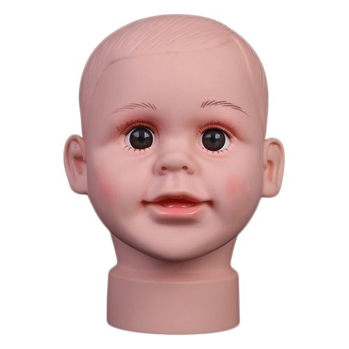 New best child PVC Texture head MANNEQUIN head 19cm high 41cm Circumference for
