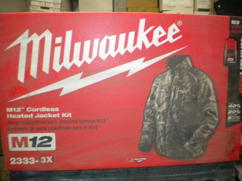 MILWAUKEE HEATED JACKET KIT M12 2333-3X REAL TREE