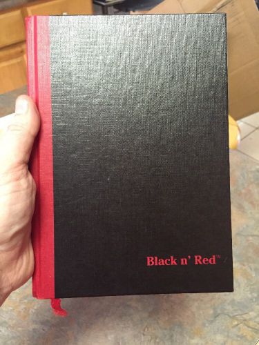 Black N&#039; Red E66857 Casebound Notebook, Ruled, 96 Sheets, 8-1/4x5-7/8, 1 Each