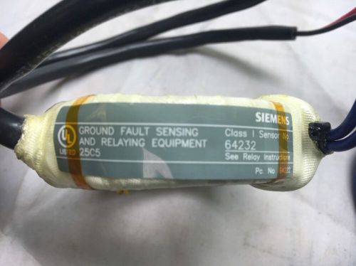 New! siemens ground fault sensor 64232 for sale