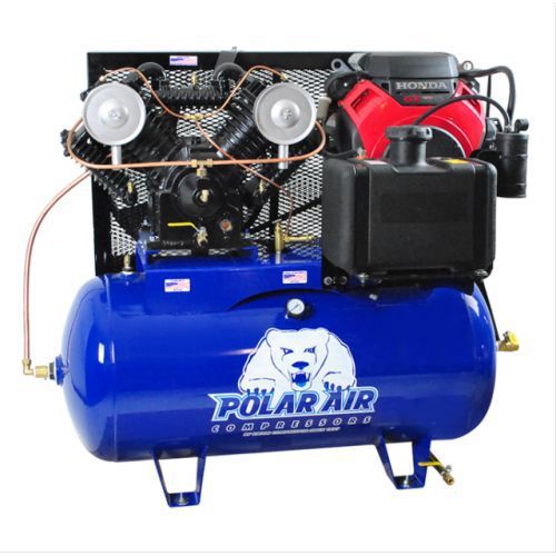 18 hp 60 gallon gas driven air compressor by eaton for sale
