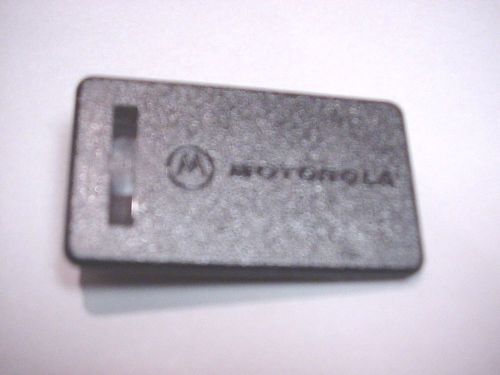 Motorola oem minitor 3 or 4 replacement belt clips #1580384n73 w/o spring or pin for sale