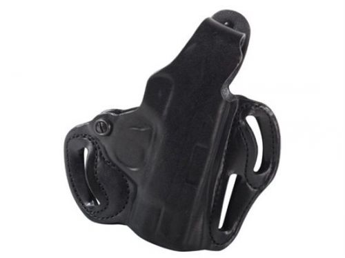 Desantis 001ba1bz0 thumb break scabbard belt holster rh black leather sig p250c for sale