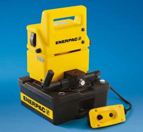 Enerpac puj-1401e economy electric pump with vm4 valve 4 liters for sale