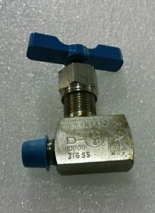 Darsh angle valve n1332- 1/4&#034;  - 316ss 10000 wog new old stock for sale