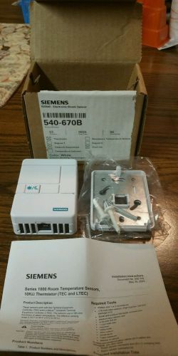 Siemens RS540 Electronic Room Sensor