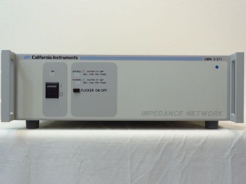 California Instruments OMNI impedance network OMNI-3-37i-5066