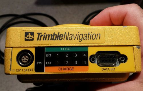 Trimble gps navigation 20669-00 4 slot battery charger station dock for sale