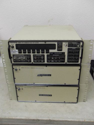 (3) piece hekimian labs model 3701 &amp; (2) 3700 communication test system for sale