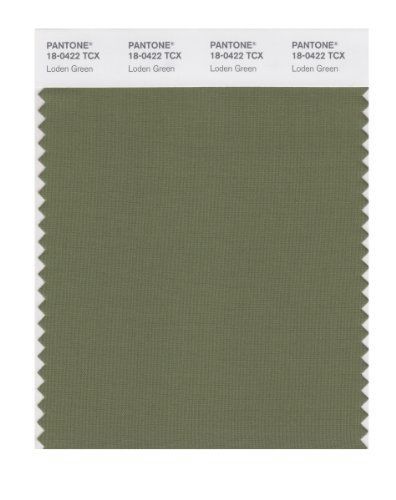 Pantone smart 18-0422x color swatch card, loden green for sale