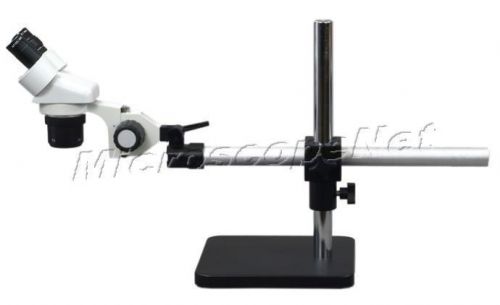 Boom stand 10x-20x-30x-60x binocular stereo microscope long working distance for sale