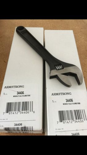 Armstrong Adjustable Crescent Wrench 6 Inch