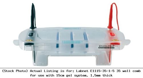 Labnet E1115-35-1-5 35 well comb for use with 15cm gel system, : LP-E1115-35-1-5