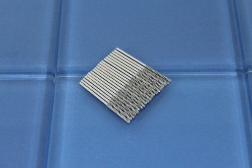 Temo 20 pieces 1.5mm diamond coated drill twist bit glass tile for sale
