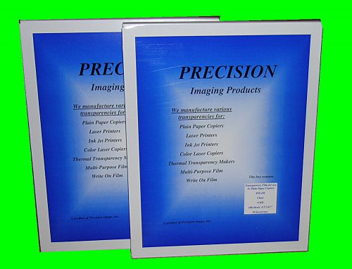 200 sheets Precision Overhead Transparency Film 10-101 for overhead projector