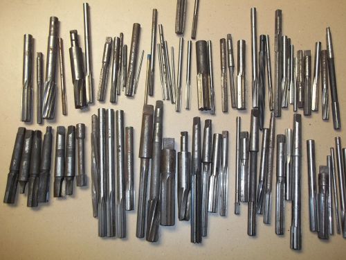Large lot of machinists reamers, all sizes, types and brands, vintage and more