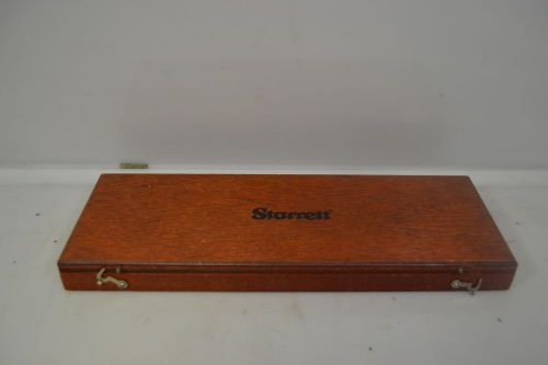 Starrett 445 Micrometer Depth Gauge 0-9&#034; Self Locking Rachet Machinist Tool