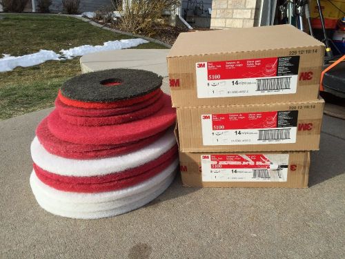 Lot of 3M Floor Pads Different Sizes