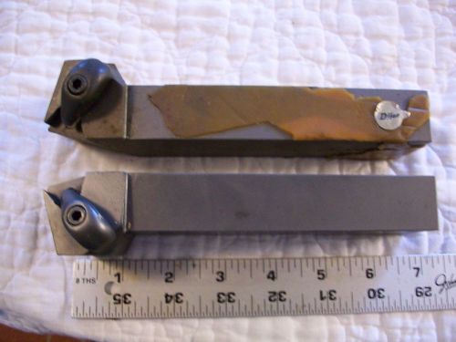 Nos 2 heavy kysor-dijet indexable tool holders metal lathe 7&#034; long 1&#034;  x 1 1/2&#034; for sale