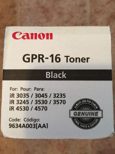 GPR-16 Black Toner Canon ImageRUNNER 3035/3045/3235  3245/3530/3570  4530/4570