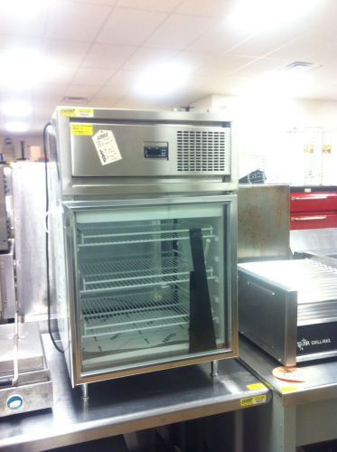 Randell 40024ss countertop display merchandiser refrigerator - never used! for sale