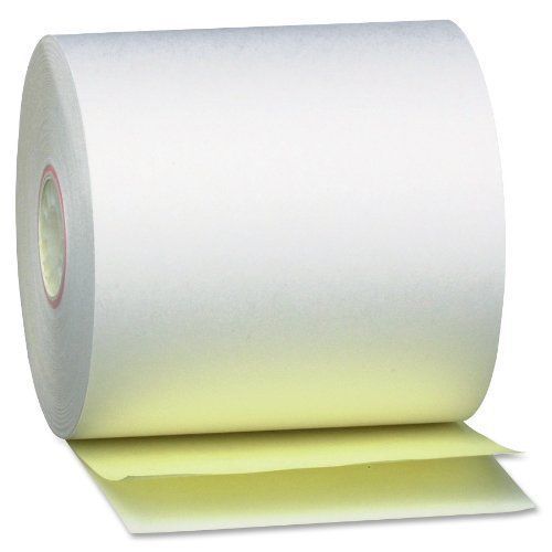 PM Company Self-Contained Financial Rolls, 2-Ply, 3-1/4&#034; x 80, 60 Rolls per