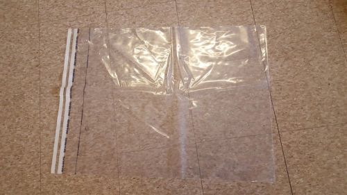 CHEMSTRETCH 24 X 30 X 3-1/2 LIP X .0035 CLEAR POLY BAGS 250 CT WITH PERM TAPE