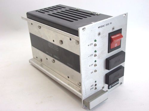 Ge harris wesdac d20 ps 580-0239 5/12/24 volt power supply module t36 for sale