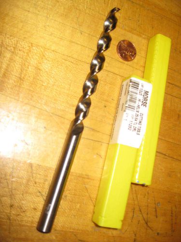 25/64&#034; High Helix Taper Length Drill,  Morse tool Co