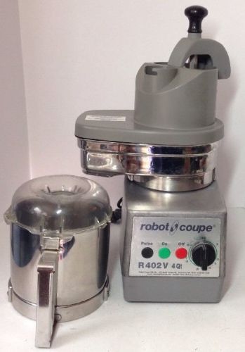 Robot coupe r 402v food processor bowl cutter vegetable preparation attachment for sale