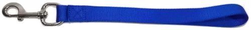 Mustang Brand Goat Lead Shank single ply nylon 12&#034; loop - Blue