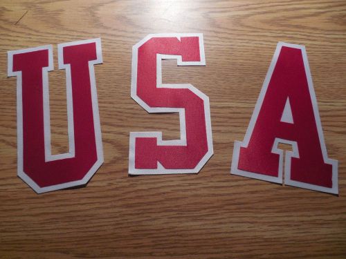 USA twill cut sport letters , Unbranded / Generic