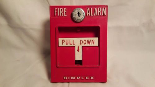 Simplex 4251-21 Fire Alarm Tbar Pull Station 4251-20 | Fire Alarm