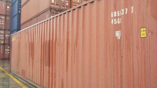 (100) 40&#039; hc shipping/storage container- serviced to lubbock, tx for sale