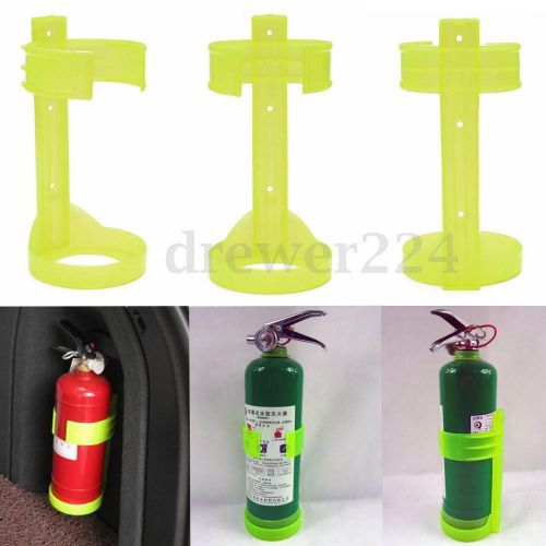 1kg Size Plastic Fire Extinguisher Bracket Vehicle Wall Mount Fluorescent colors