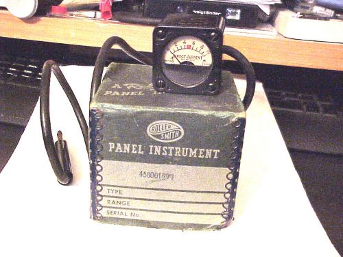 Rare roller-smith dc voltmeter us navy issue 60&#039;s unused tropicalized w/orig box for sale