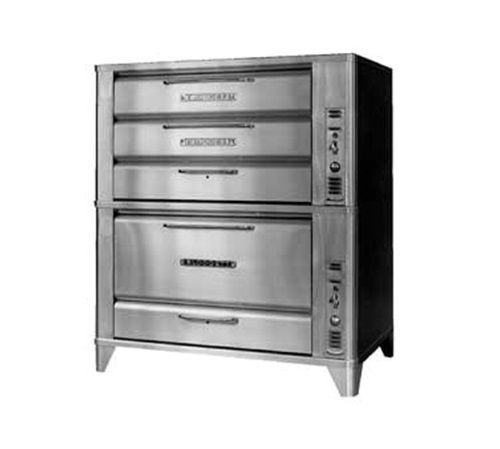 Blodgett 981-966 Oven deck-type Gas 42&#034;W x 32&#034;D deck interiors two sections...