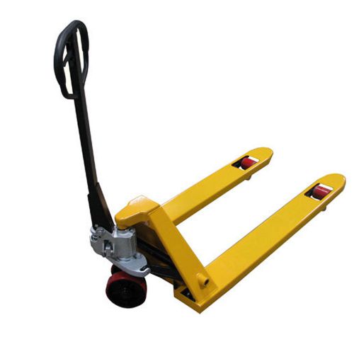Hand pallet jack / truck 5500 lb 27&#034;x 48&#034; new for sale