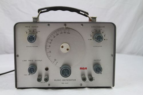 Rca sine / square wave audio generator 105-125v 50-60hz 40 watts wa-44c for sale