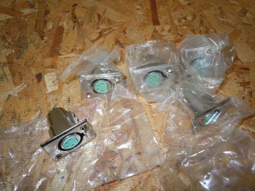 Switchcraft , D4F Front Loading Panel Mount 4 Pin XLR Connectors 4 PIN Lot of 5