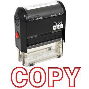 COPY Self Inking Rubber Stamp - Red Ink (42A1539WEB-R)