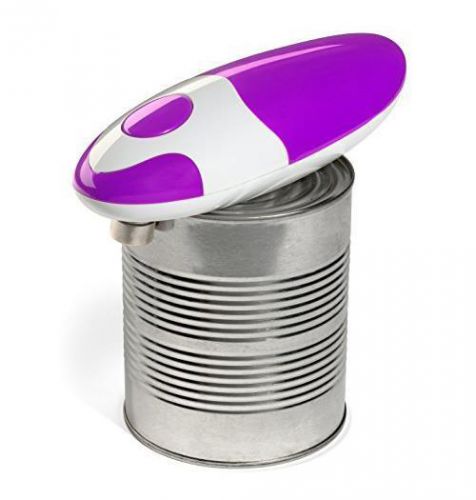 Bartelli soft edge automatic electric can opener sleek new design - purple for sale