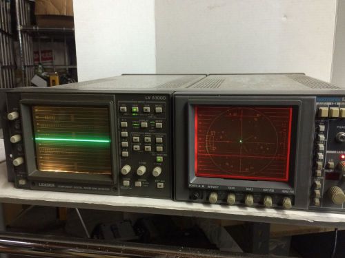 Leader LV5 100D &amp; Textronix 1750 Waveform Monitors ( 2 in 1 )
