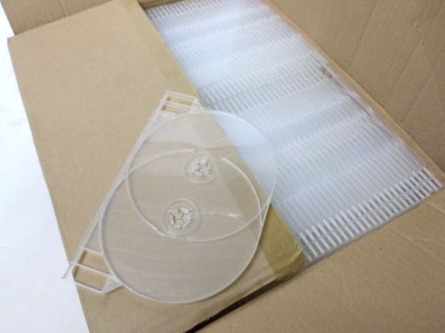 New DVD Double Ray Virgin Clear 100 psc In The Box