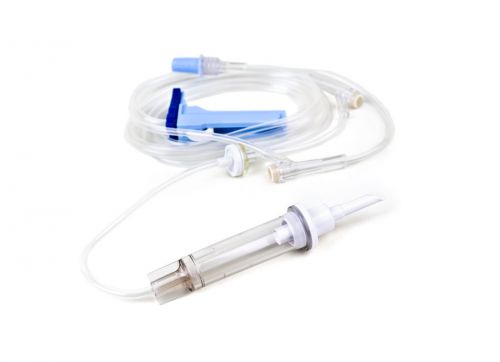 Iv start kit with baxter iv set with extra port combo for sale