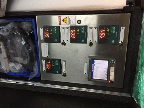 Yokogawa DX1006-1-4-2 DAQSTATION Recorder w 4x EXA PH100 Converter PLC system NR