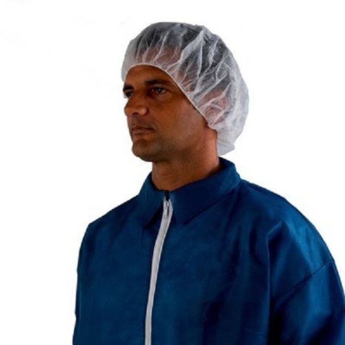 3M Disposable Hair Net 407 Spunbond Polypropylene Universal White (Case of 100)