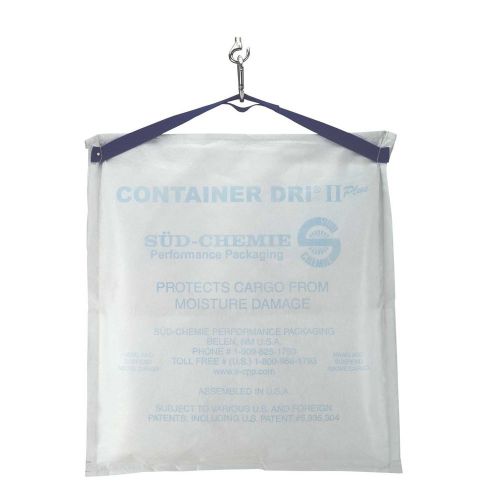 Container dri ii plus cargo desiccant 18&#034;x22&#034; moisture absorber bag new silicate for sale